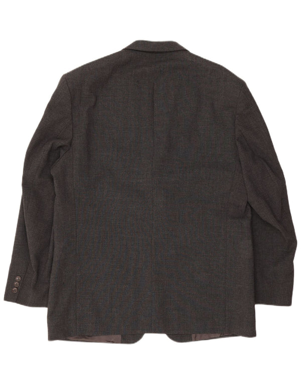 Pierre Cardin Ανδρικό σακάκι με 3 κουμπιά σακάκι UK 42 XL Γκρι μαλλί