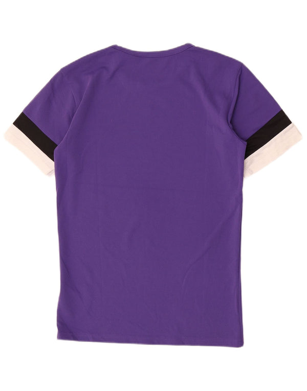 Ανδρικό T-Shirt Puma Top Small Purple Colourblock Πολυεστέρας