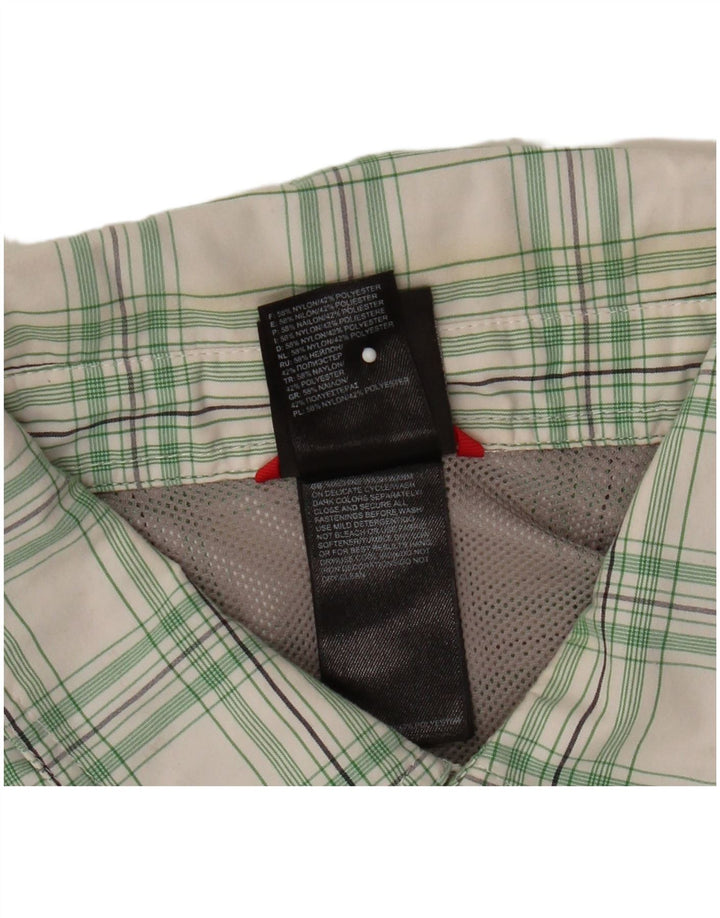 Ανδρικό στρατιωτικό πουκάμισο North Face 2XL White Check Nylon