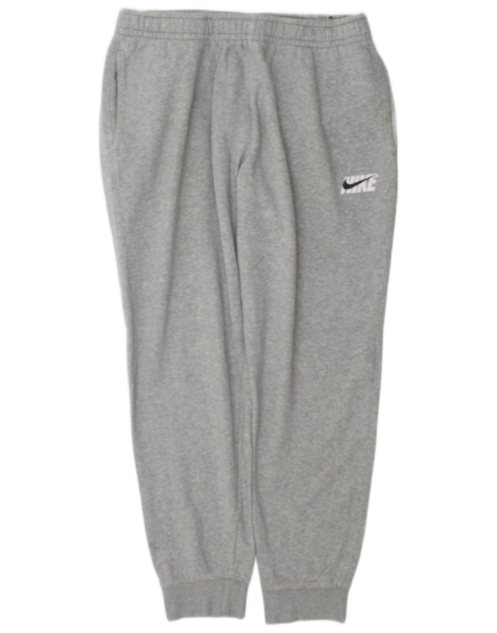 Ανδρική φόρμα Nike Παντελόνι Joggers μεγάλο γκρι βαμβακερό