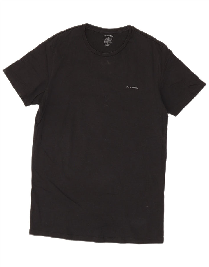 Ανδρικό T-Shirt Diesel Top Μεσαίο μαύρο βαμβακερό
