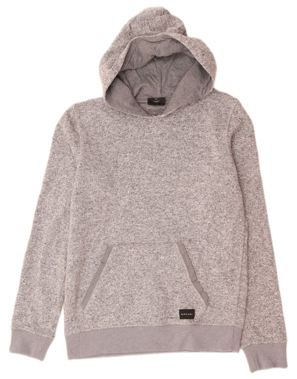 Rip Curl Γυναικείο Hoodie Jumper UK 14 Large Grey