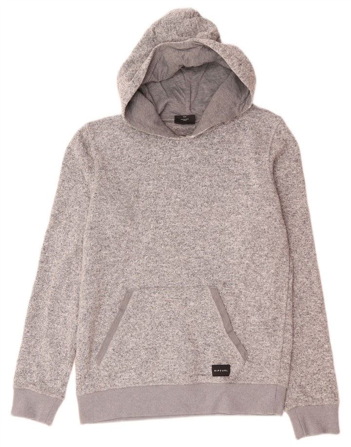 Rip Curl Γυναικείο Hoodie Jumper UK 14 Large Grey