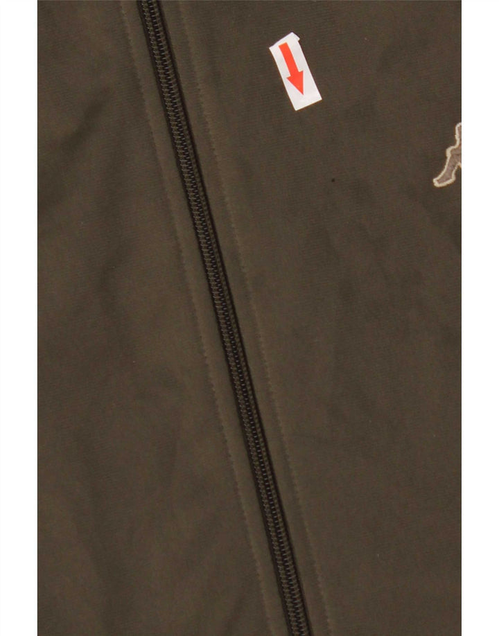 Ανδρική φόρμα Kappa Top Jacket XL Khaki Polyester