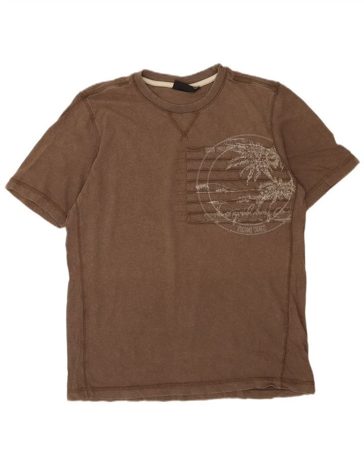Ανδρικό γραφικό T-Shirt O'Neill Τοπ μεσαίο γκρι βαμβακερό