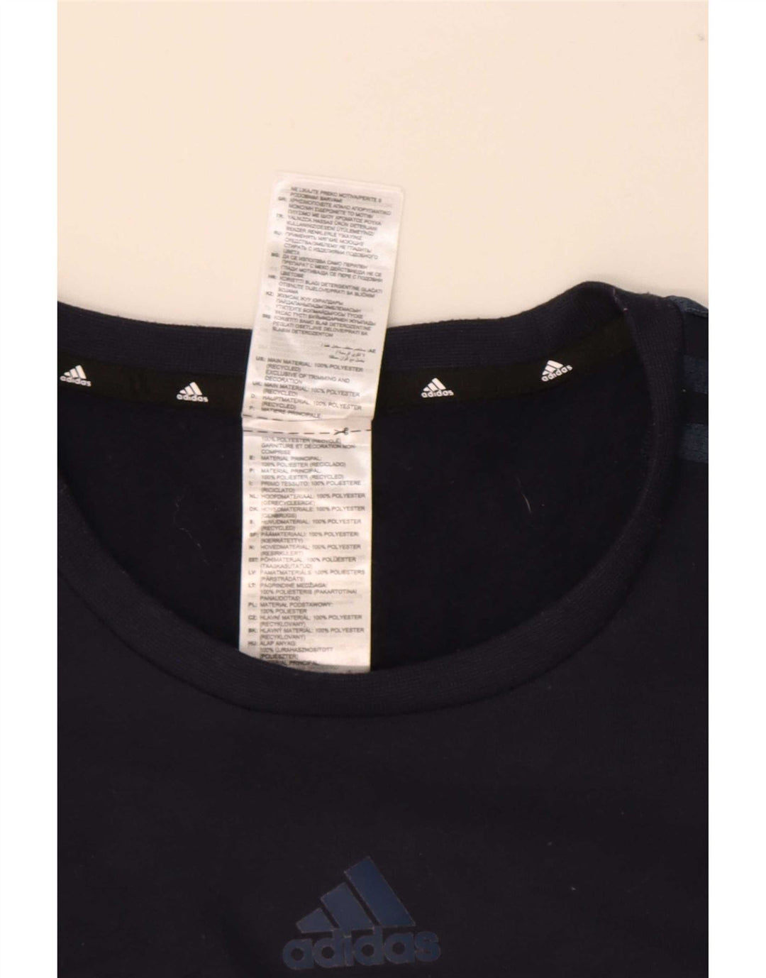 Ανδρικό φούτερ Adidas Jumper Medium Navy Blue Polyester