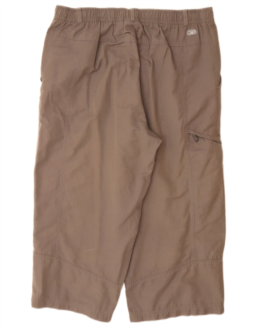 Ανδρικό ίσιο παντελόνι ADIDAS Cargo Capri μεγάλο W34 L20 Γκρι βαμβακερό