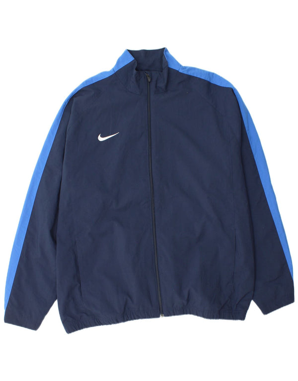 Ανδρική φόρμα Nike UK 44/46 XL Navy Blue Colorblock Πολυεστέρας