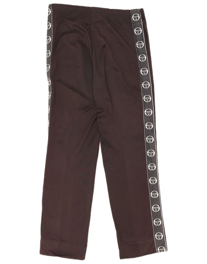 Sergio Tacchini Ανδρική φόρμα γραφικής φόρμας παντελόνι IT 46 Small Black