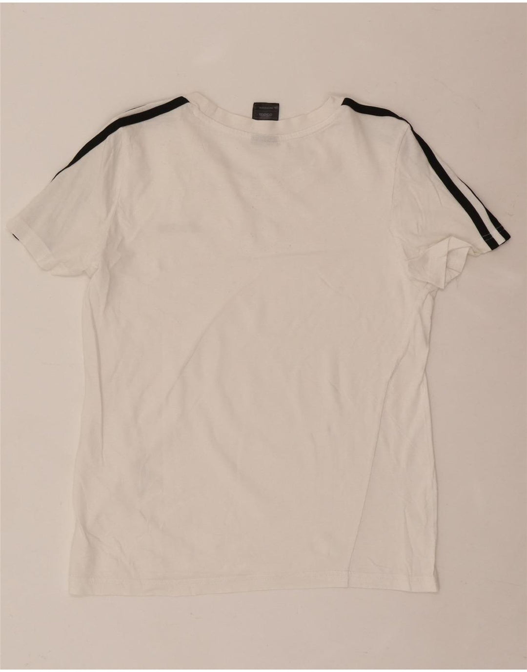 Adidas Γυναικείο T-Shirt Top UK 12/14 Medium White