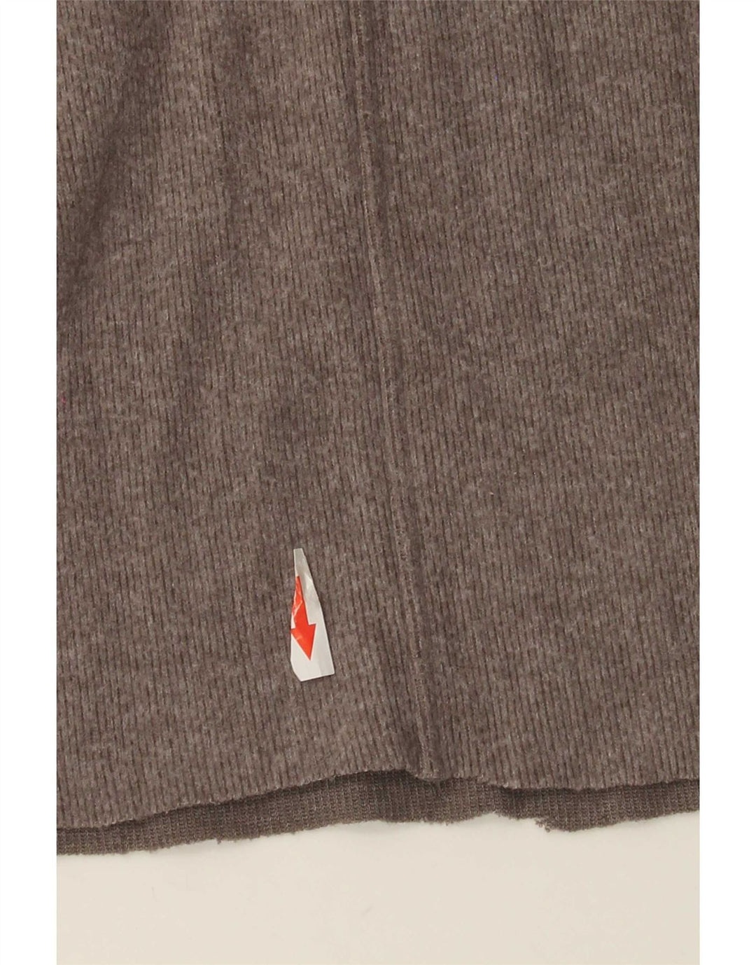 Zara Γυναικείο Ψηλόμεσο Φαρδύ Παντελόνι UK 14 Medium Grey Polyester