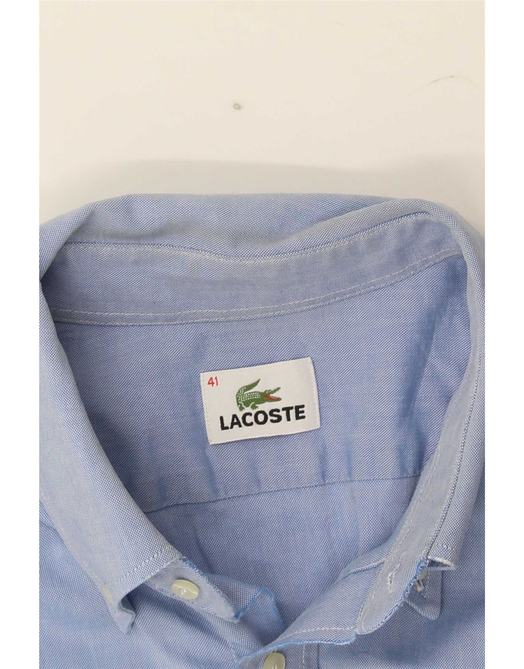 Ανδρικό πουκάμισο Lacoste 41 μεγάλο μπλε
