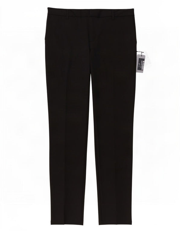 Marks & Spencer Boys Skinny Chino Trousers 15-16 Years W34 L36 Black
