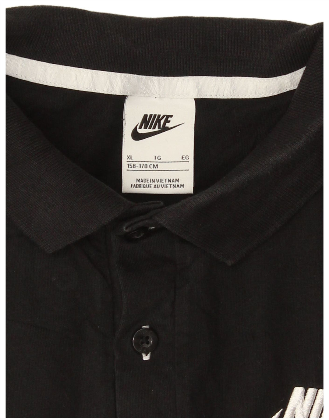 Μπλουζάκι Nike Boys Polo 13-14 ετών XL Μαύρο