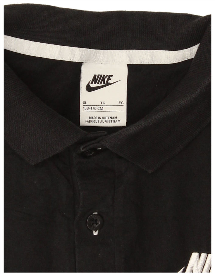 Μπλουζάκι Nike Boys Polo 13-14 ετών XL Μαύρο
