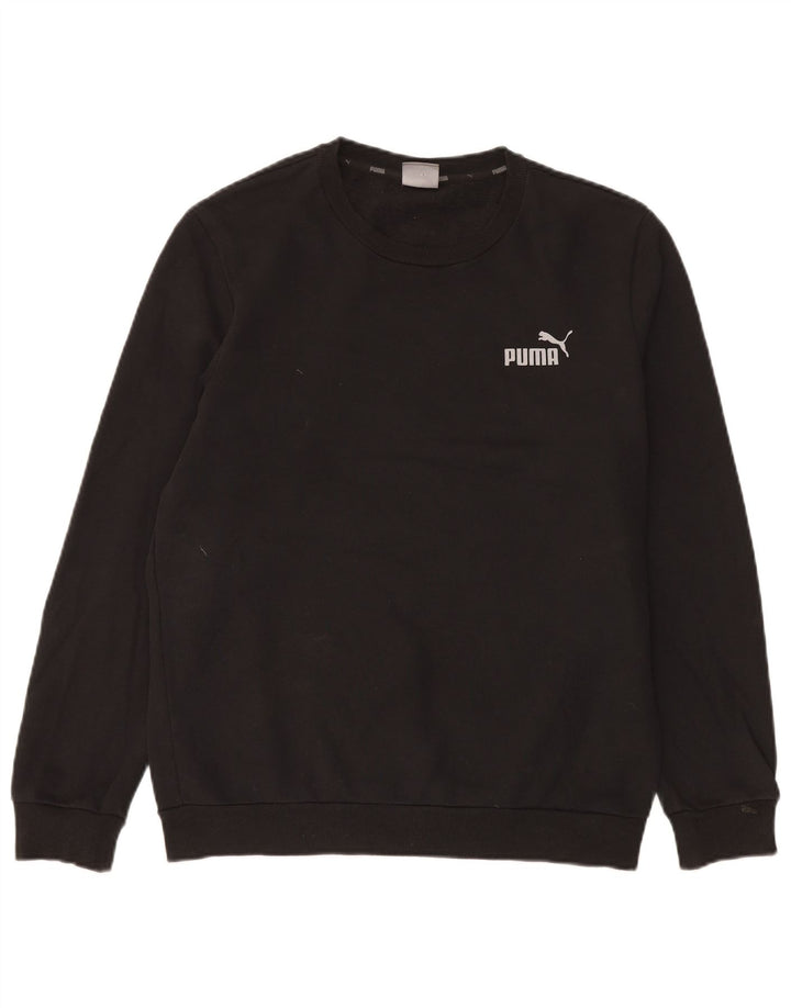 Ανδρικό φούτερ Puma Jumper Μικρό μαύρο βαμβακερό