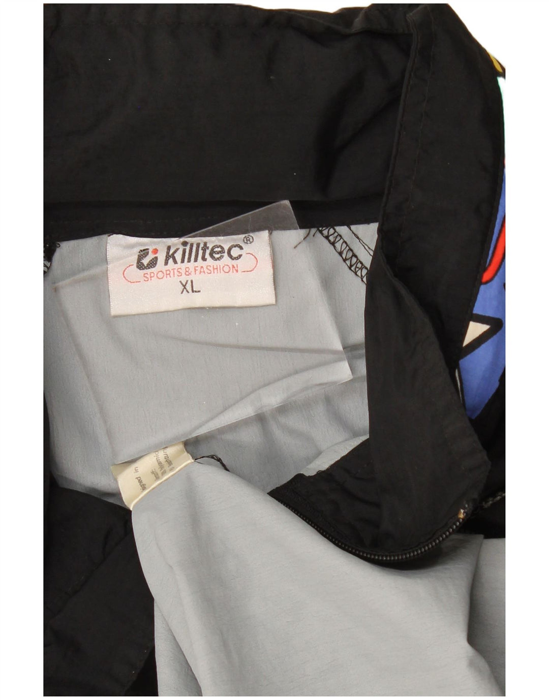 KILLTEC Ανδρικό μπουφάν Windbreaker UK 42 XL Μαύρο Colourblock Πολυαμίδιο