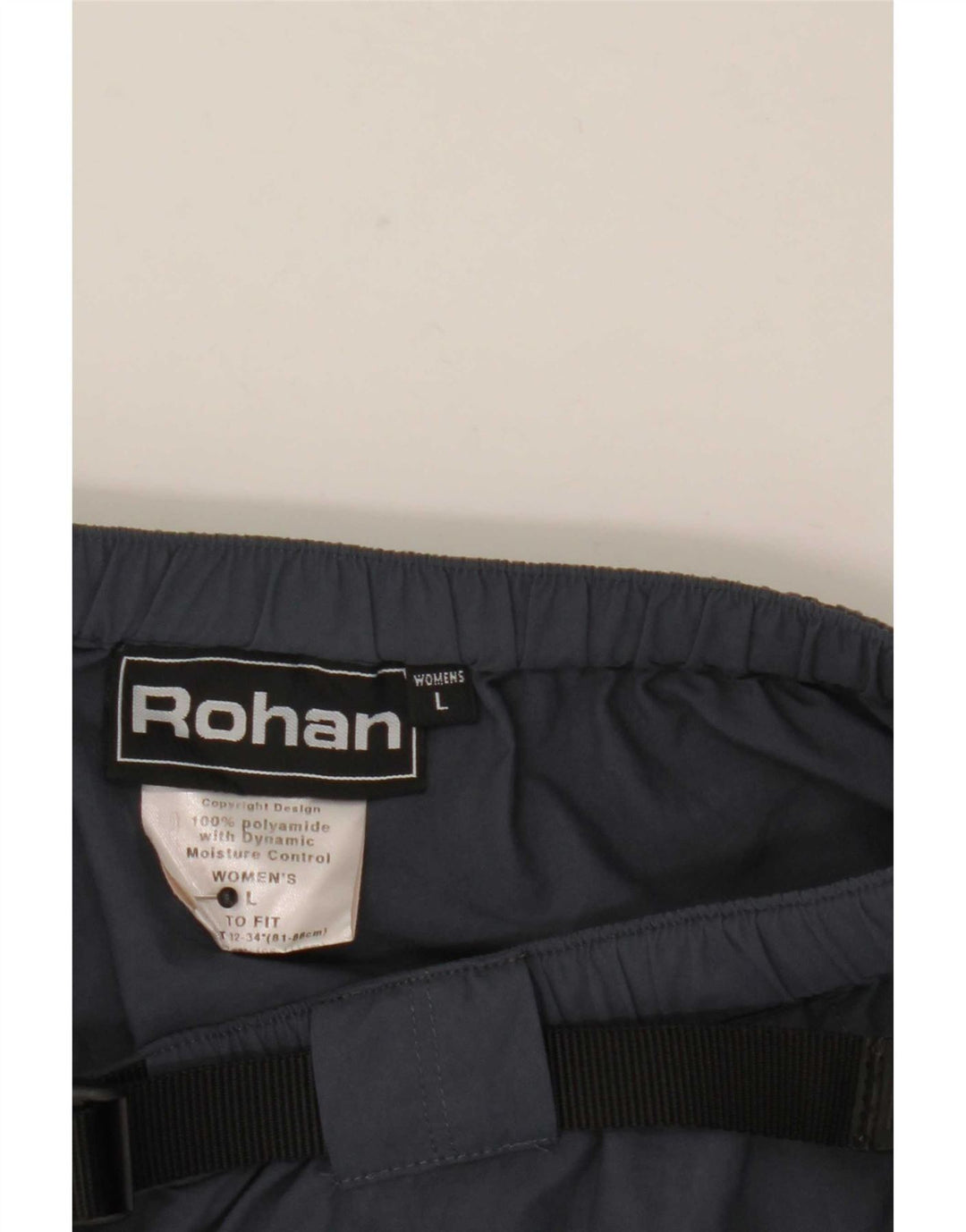Rohan Γυναικείο Παντελόνι Πεζοπορίας Μεγάλο W32 L31 Γκρι Πολυαμίδιο