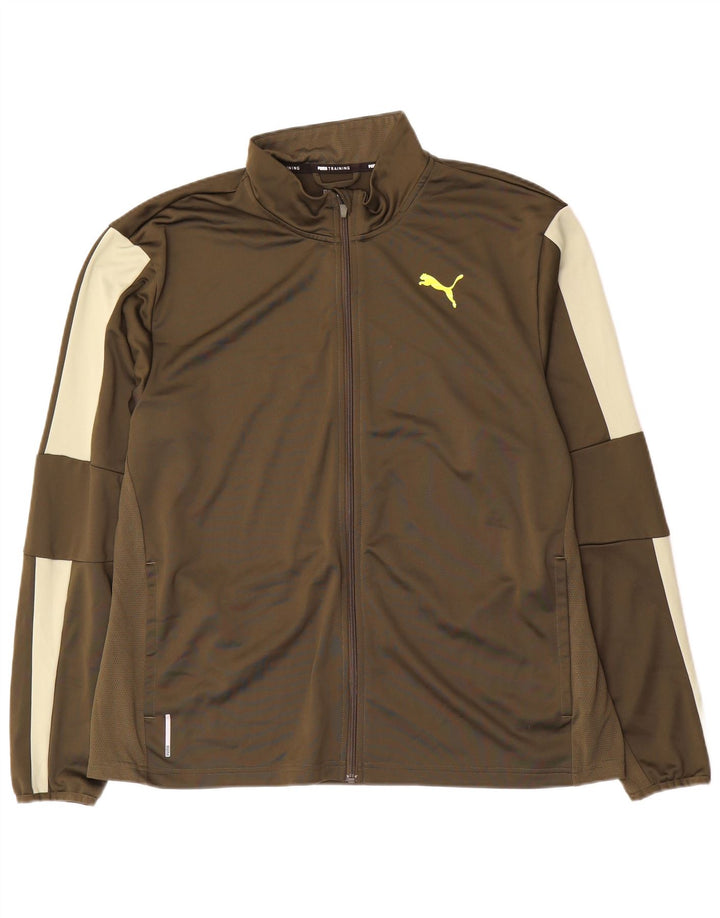 Ανδρική φόρμα Puma Top Jacket XL Green Colourblock Polyester