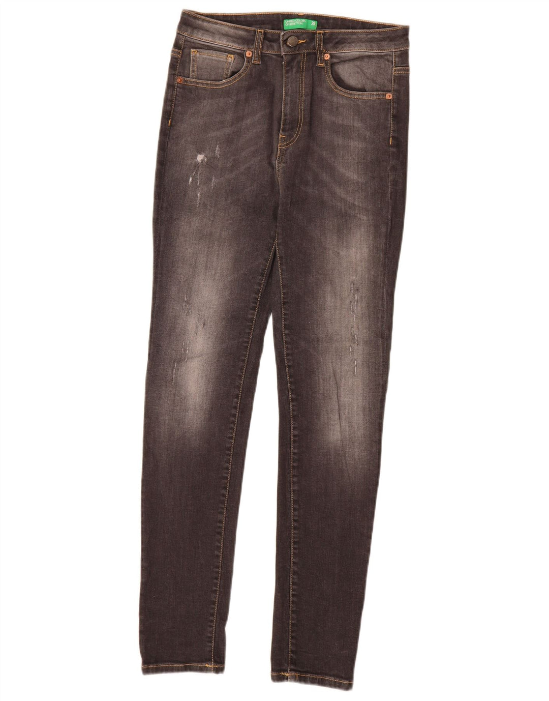 Ανδρικό Skinny Jeans Benetton W28 L30 Grey