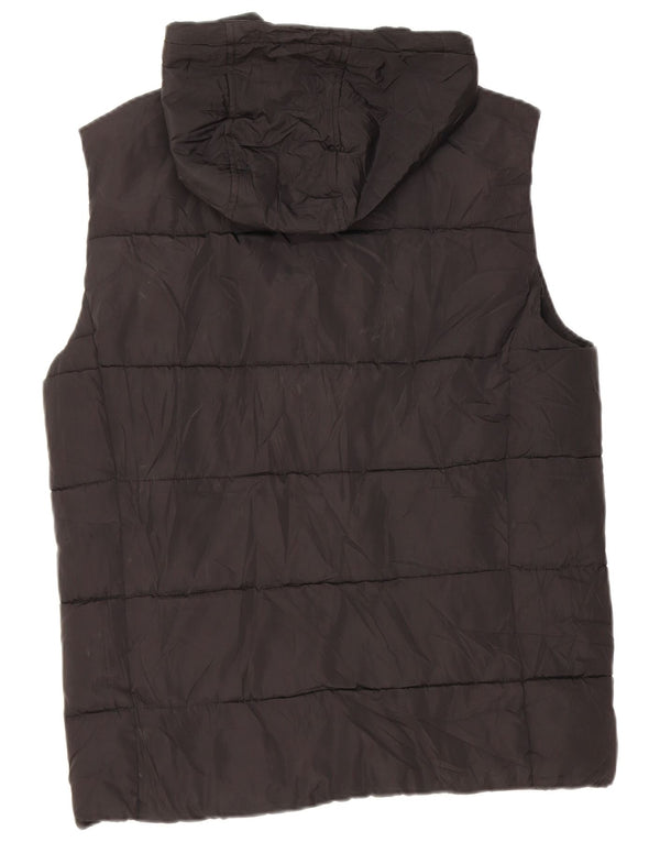 Superdry Ανδρική κουκούλα με επένδυση Gilet UK 38 Μεσαίο Μαύρο Πολυεστέρας