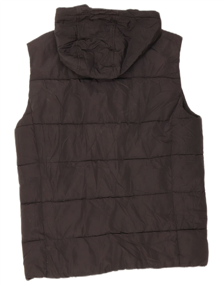Superdry Ανδρική κουκούλα με επένδυση Gilet UK 38 Μεσαίο Μαύρο Πολυεστέρας