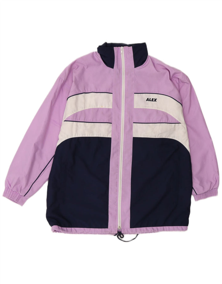 Γυναικεία φόρμα ALEX Oversized Top Jacket UK 12 Medium Purple Colourblock