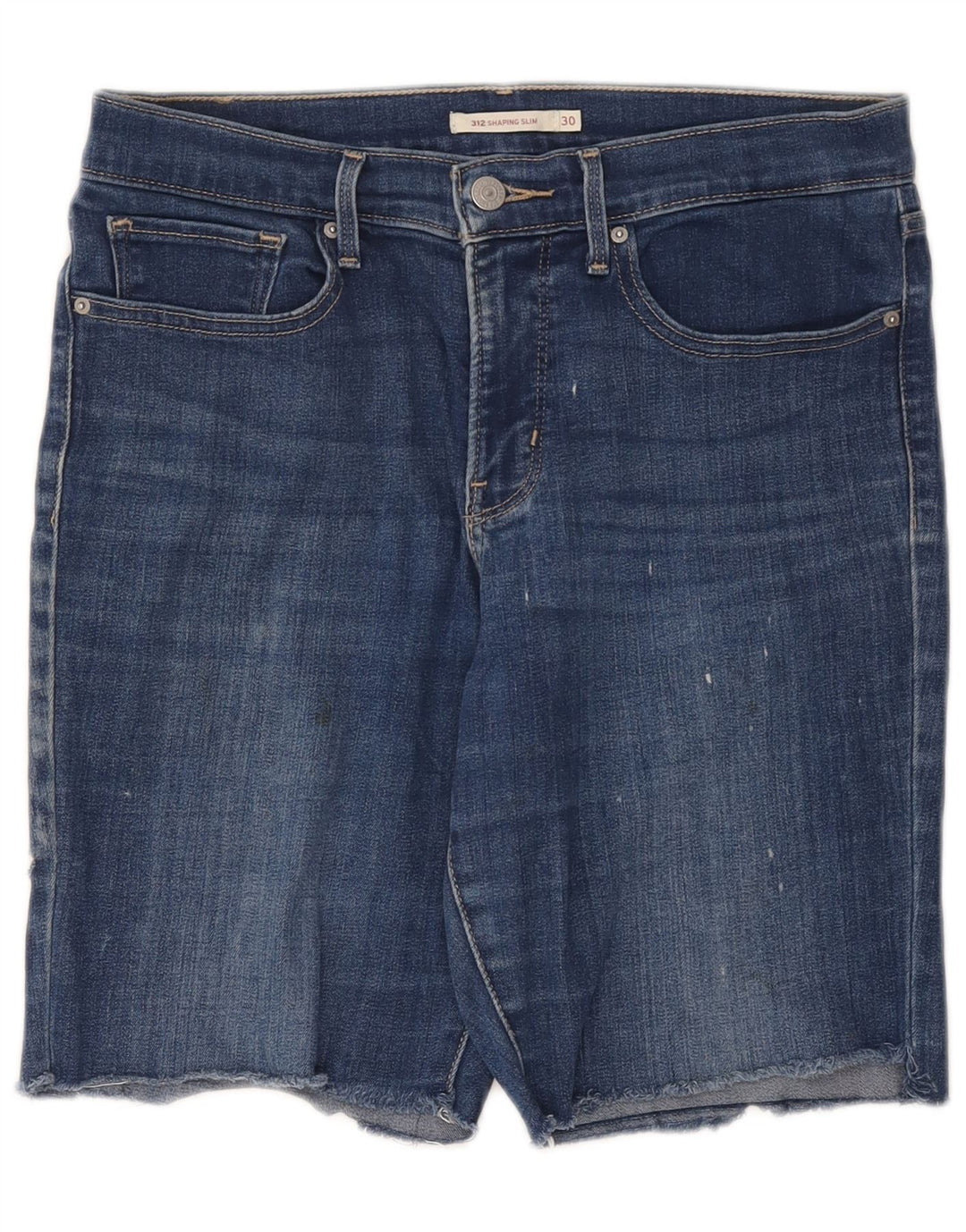 Γυναικείο τζιν σορτς Levi's 312 W30 μεσαίο μπλε βαμβακερό