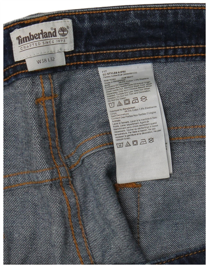 Ανδρικό τζιν Timberland ίσιο W38 L32 Navy Blue Cotton