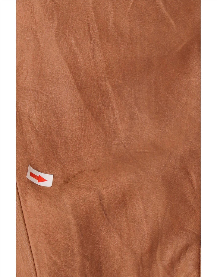 Vintage Γυναικείο Oversized Shearling Jacket UK 16 Large Brown