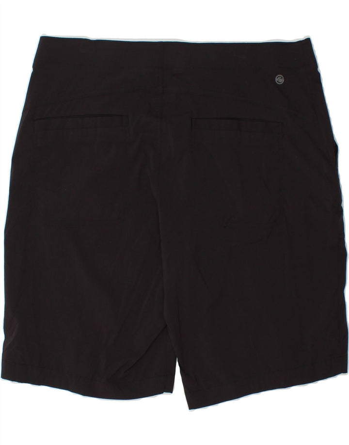 EDDIE BAUER Womens Chino Shorts US 12 Large W34  Black Nylon Vintage Eddie Bauer and Second-Hand Eddie Bauer from Messina Hembry 