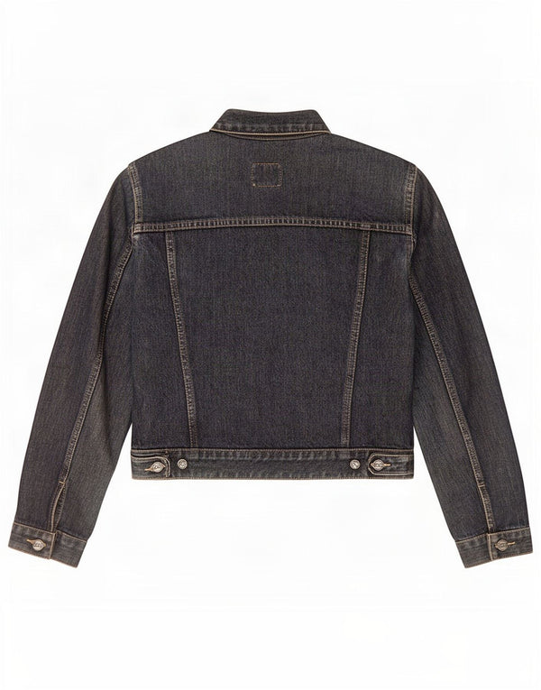 Gas Girls Denim Jacket 11-12 Years Medium Navy Blue Cotton