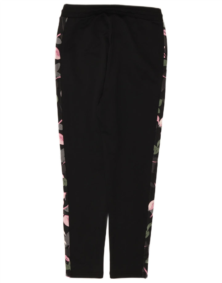 Puma Γυναικεία φόρμα παντελόνι UK 10 Small Black Floral Polyester