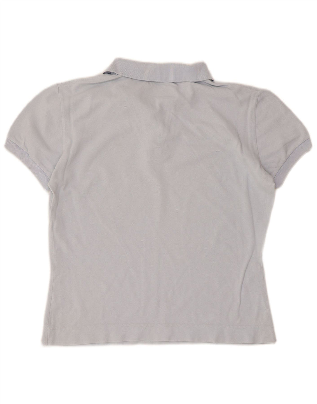 Lacoste Γυναικείο πουκάμισο Polo Crop Μέγεθος 44 Μεγάλο Μπλε Βαμβακερό