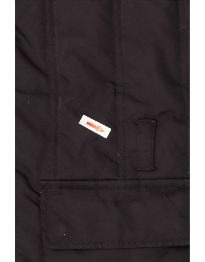 Tommy Hilfiger Γυναικείο μπουφάν UK 16 Large Black Nylon