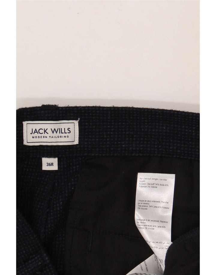 Ανδρικό παντελόνι Chino JACK WILLS W36 L27 Μπλε Μαλλί