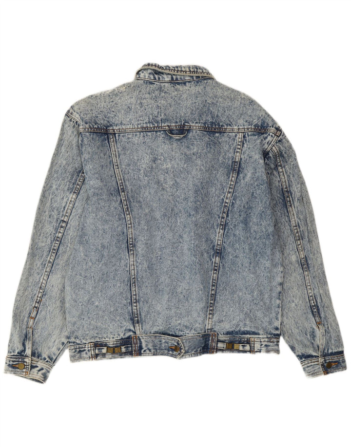 VINTAGE Ανδρικό Τζιν Μπουφάν UK 42 XL Μπλε