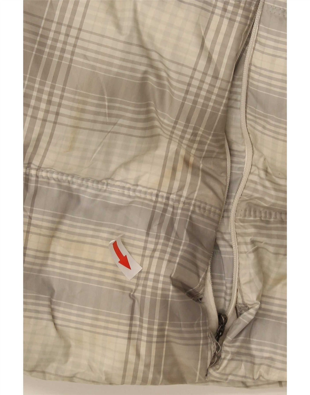 Columbia Γυναικείο μπουφάν με κουκούλα UK 18 XL Grey Check Polyester