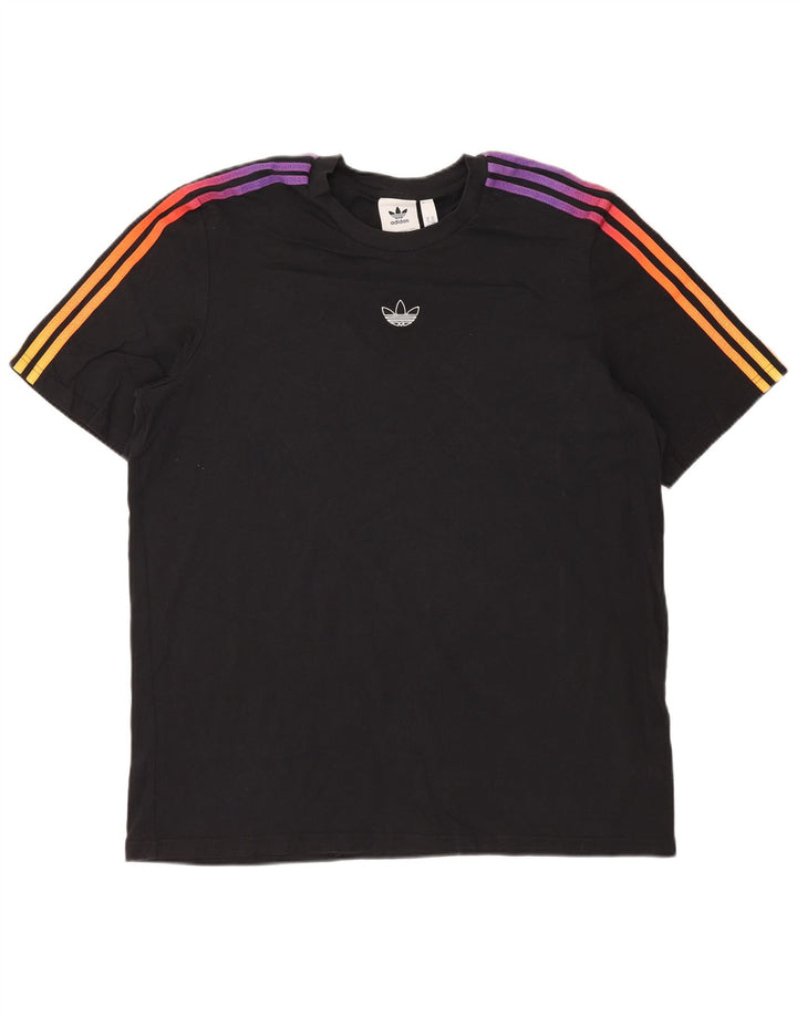Ανδρικό T-Shirt ADIDAS Top XL Μαύρο βαμβακερό