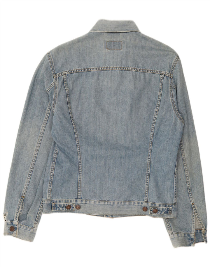 Ανδρικό τζιν μπουφάν Levi's UK 40 Large Blue