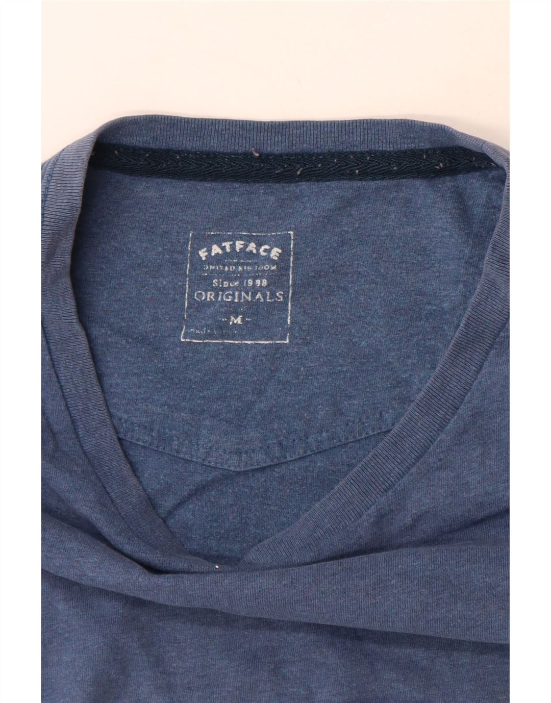 FAT FACE Ανδρικό T-Shirt Top Medium Blue