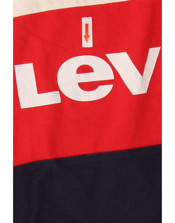 Γυναικείο γραφικό T-shirt Levi's Crop Top 10 Small πολύχρωμο
