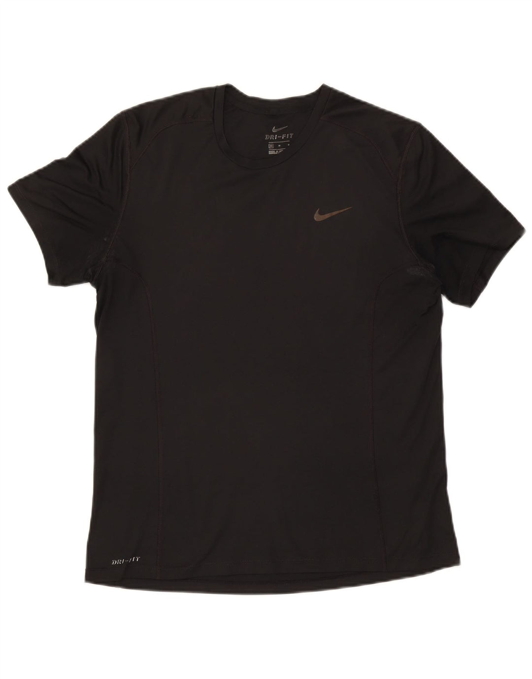 Ανδρικό μπλουζάκι Nike Dri Fit, μεσαίο μαύρο