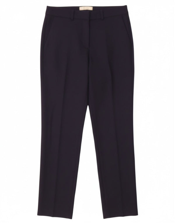 HOBBS Γυναικείο Slim παντελόνι Chino Medium W28 L28 Navy Blue Wool