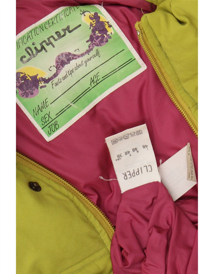 CLIPPER Ανδρικό μπουφάν με επένδυση EU 48 Μεσαίου πράσινου πολυεστέρα