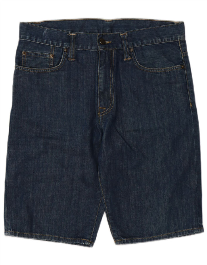 Ανδρικό τζιν σορτς Carhartt W30 μεσαίο μπλε βαμβακερό