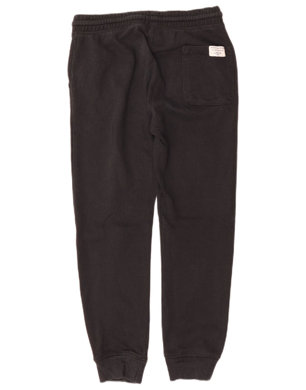 ZARA Boys Tracksuit Trousers Joggers 11-12 Years Μαύρο