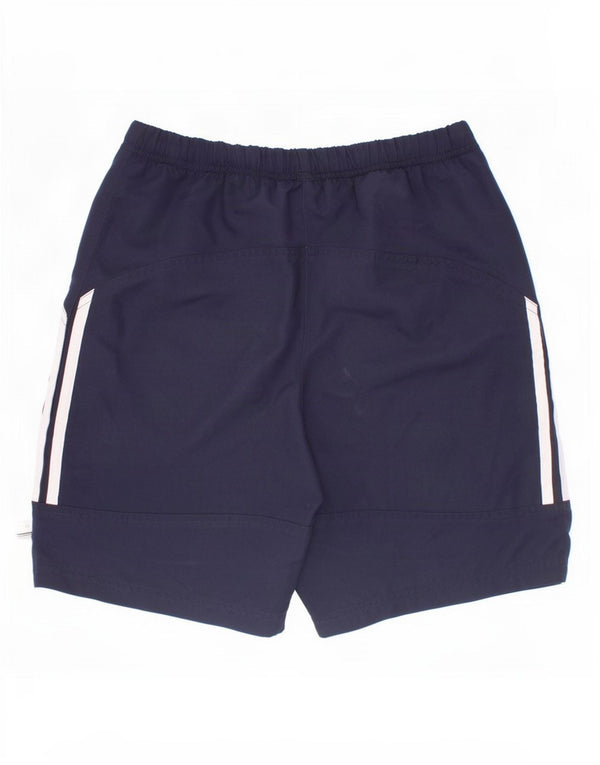Adidas Boys Sport Short 11-12 Years Navy Blue Polyester