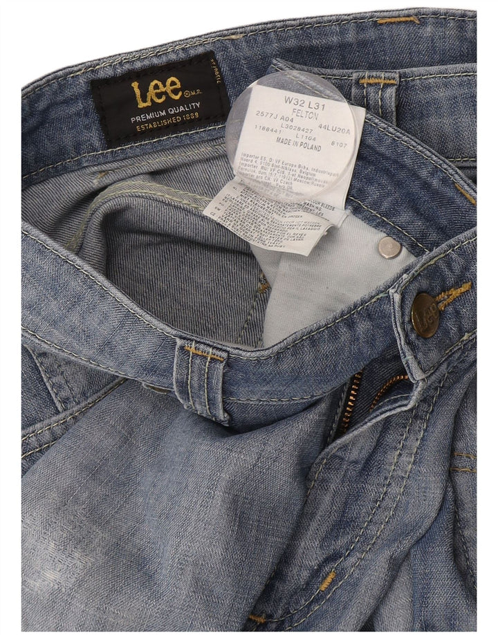 Γυναικείο Felton Flared Jeans LEE W32 L31 Blue Cotton