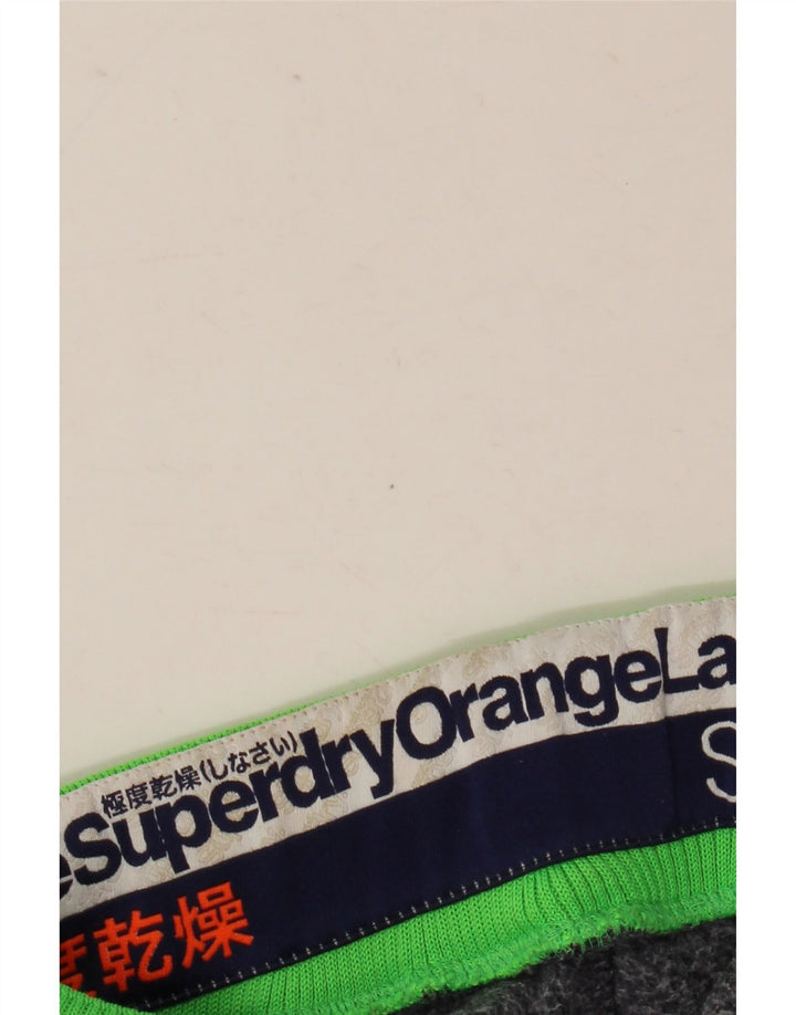 Ανδρικό αθλητικό σορτς Superdry Slim Fit Βαμβακερό μεσαίο γκρι